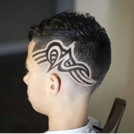 Узоры на голове для мальчиков