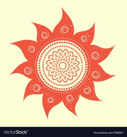 Орнамент солнце