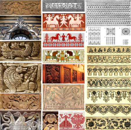 Русское зодчество орнамент