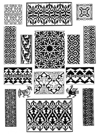 Древнеарабский орнамент