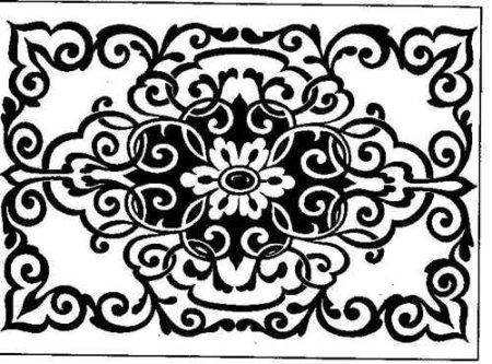 Узор в прямоугольнике