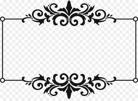 Векторные рамки для текста