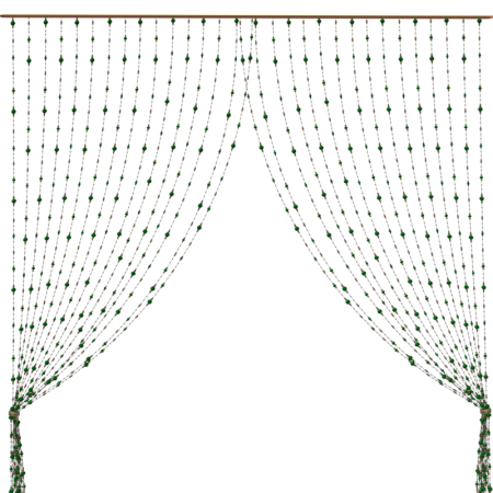 Прозрачная занавеска на прозрачном фоне