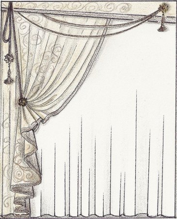 Эскизы штор