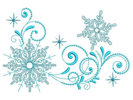 Зимний орнамент