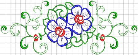 Татарские узоры для вышивки гладью