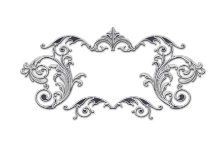 Серебрянный орнамент векторный