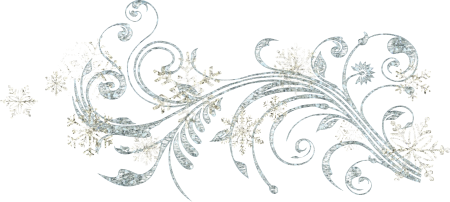 Морозные узоры на белом фоне