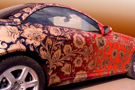 Виниловая пленка с узором