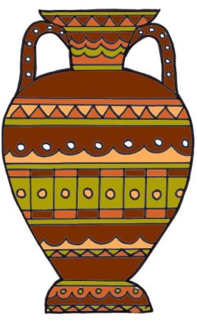 Рисунок Амфоры древней Греции