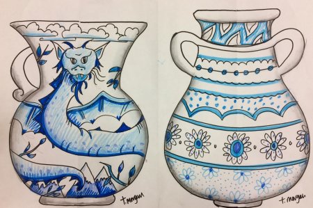 Греческая ваза рисунок