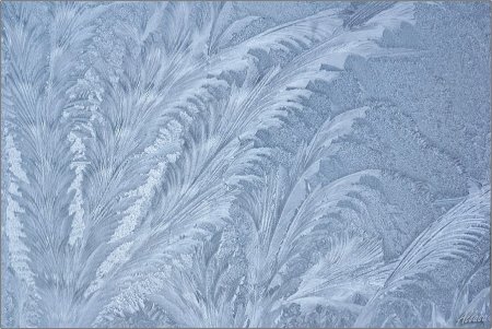 Узоры на окне