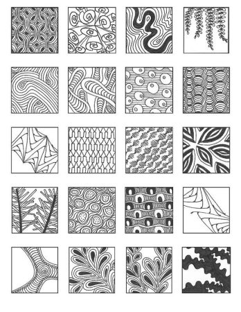 Зентангл и дудлинг для начинающих