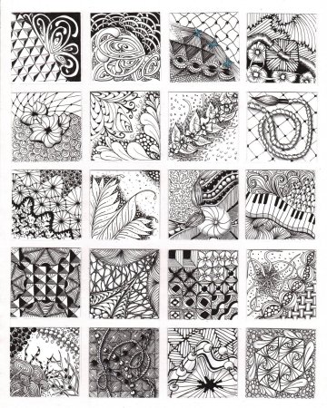 Дзен Тангл для начинающих