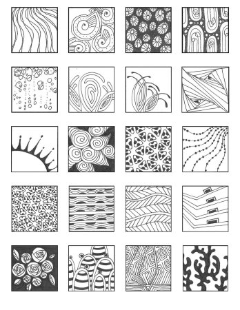 Зентангл танглы