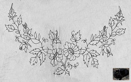 Узоры для вышивки гладью