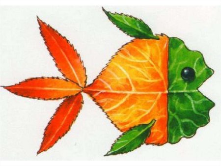 Узор из листьев окружающий