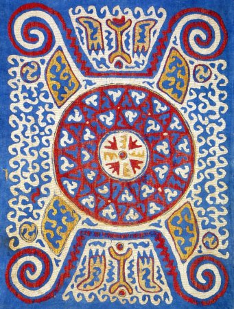 Ковровый орнамент Дагестана