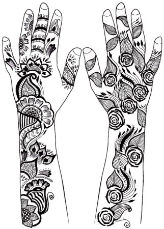 Эскизы на руку