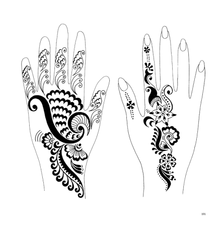 Тату хной эскизы