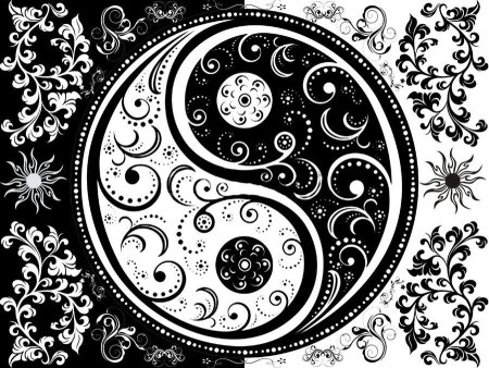 Оберточная бумага черно белая