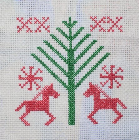 Симметрия в вышивке