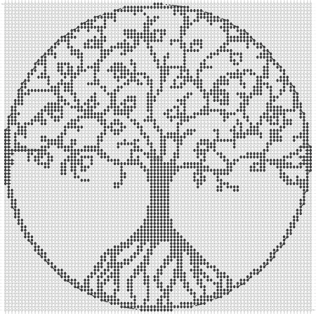 Вышивка дерево жизни