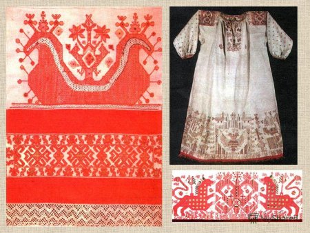 Древнерусский орнамент на одежде