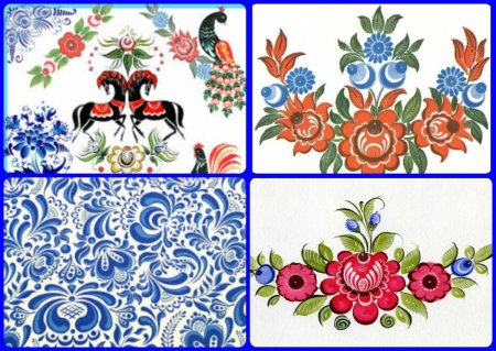 Народные промыслы Городец элементы росписи