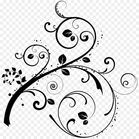 Монохромные узоры