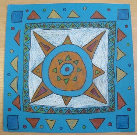 Орнамент ковра рисунок