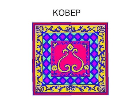 Ковер рисунок