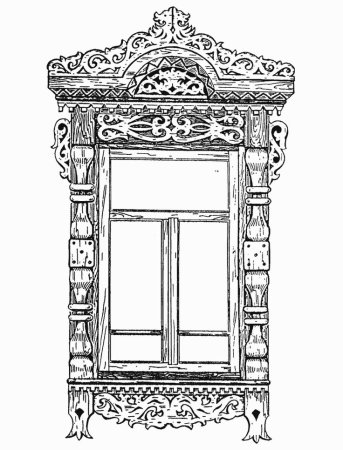 Русские наличники