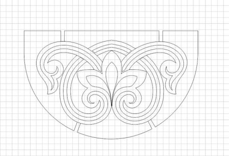 Векторные орнаменты для резьбы по дереву