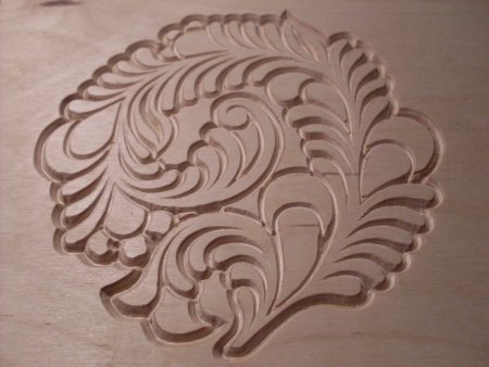 Резьба по дереву фрезой