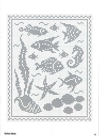 Филейное вязание крючком