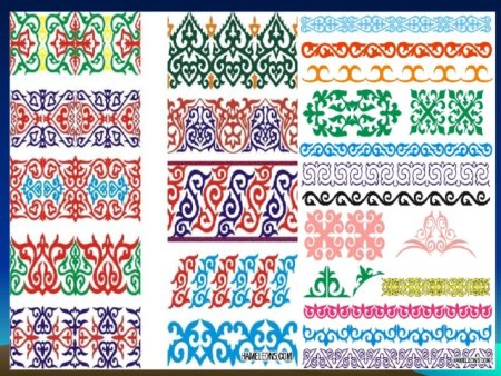 Татарский геометрический орнамент