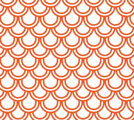 Паттерн рыбья чешуя