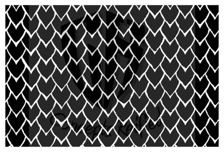 Орнамент чешуя