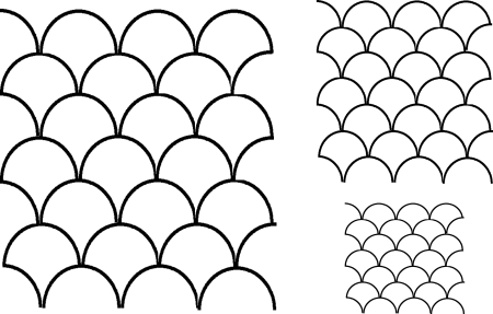 Чешуя вектор