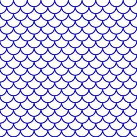 Орнамент чешуя