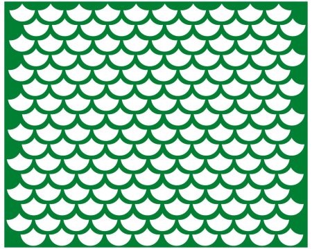 Чешуя дракона паттерн