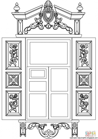 Узоры на окне