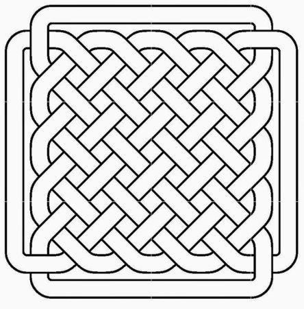 Плетеный орнамент