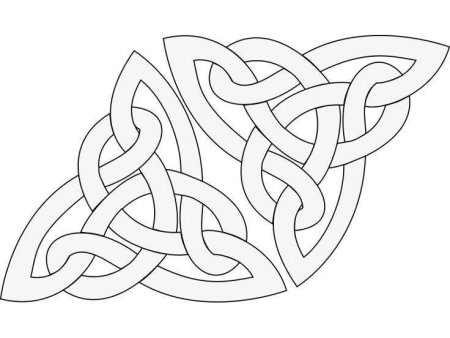 Кельтский узор Лабиринт