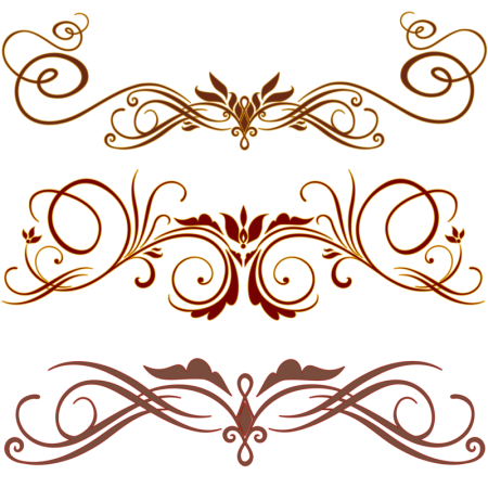 Красивый векторный орнамент