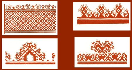 Марийский растительный орнамент