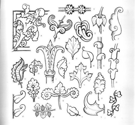 Интересные орнаменты узоры