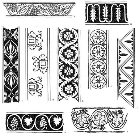 Книжный орнамент Византии