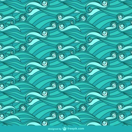Морские волны орнамент